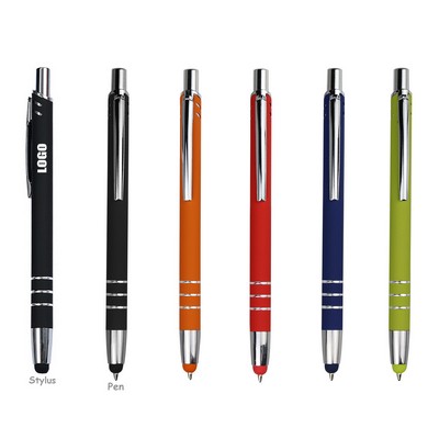 2-in-1 Metal Pen with Stylus